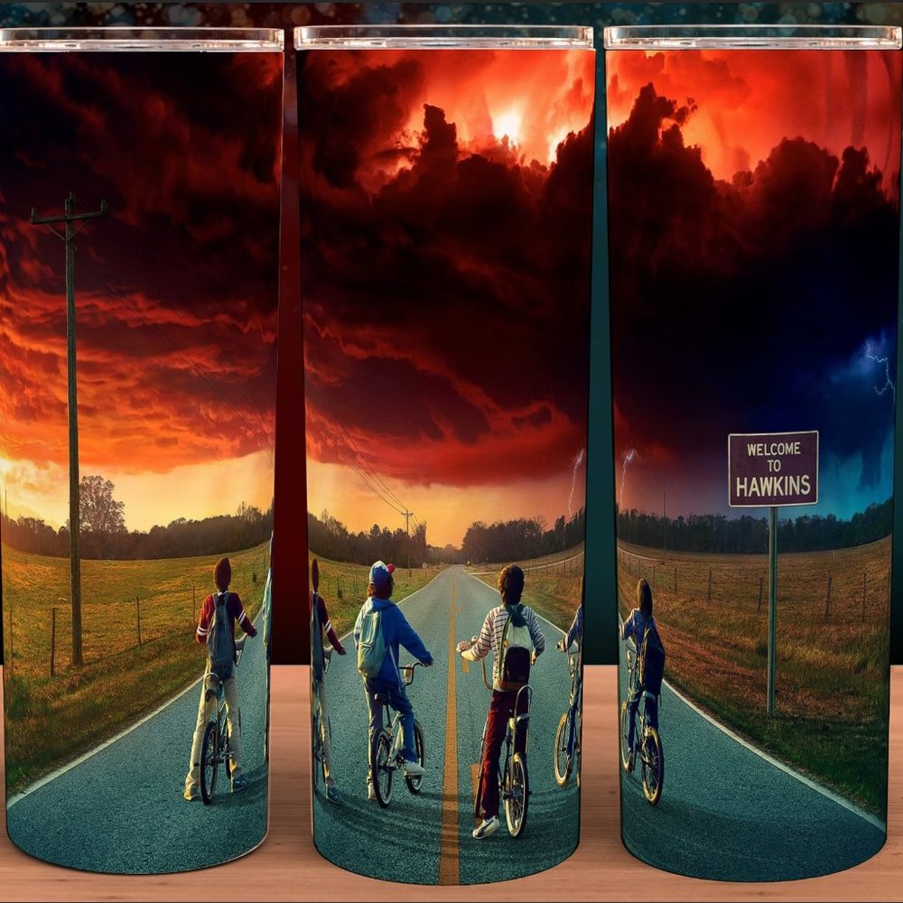 Stranger Things Welcome to Hawkins Tumbler 20oz
